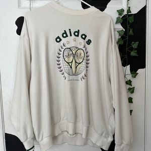 adidas oversized tennis sweater